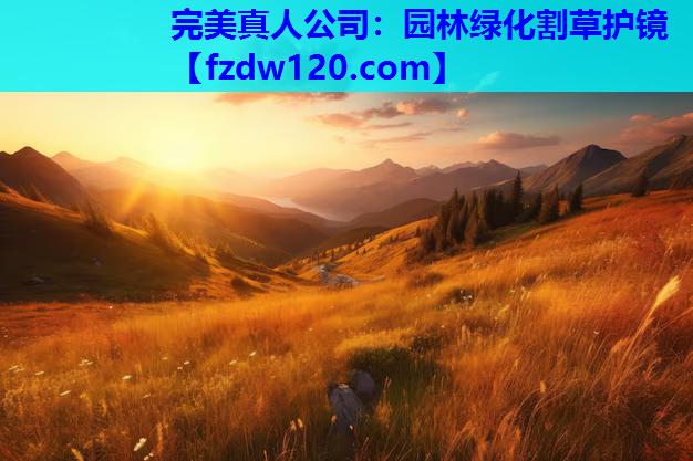 完美真人公司：园林绿化割草护镜