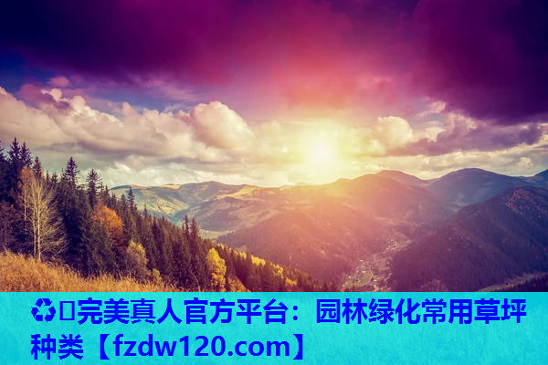 ♻️完美真人官方平台：园林绿化常用草坪种类