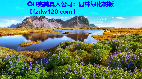 ♻️完美真人公司：园林绿化树板