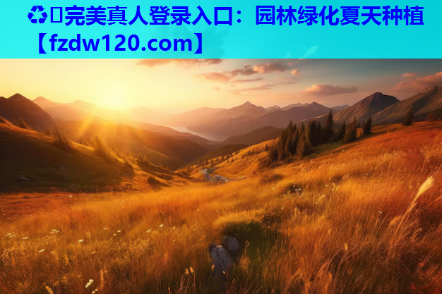 ♻️完美真人登录入口：园林绿化夏天种植