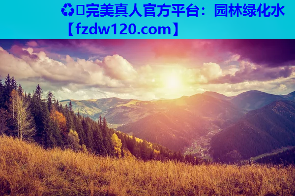 ♻️完美真人官方平台：园林绿化水