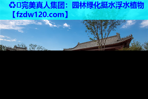 ♻️完美真人集团：园林绿化挺水浮水植物
