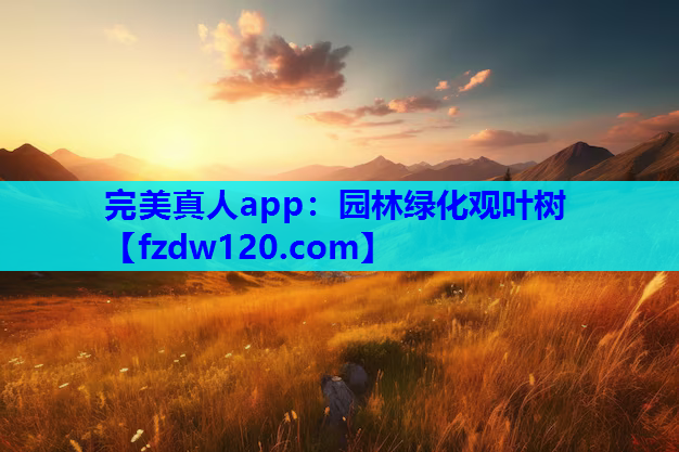 完美真人app：园林绿化观叶树