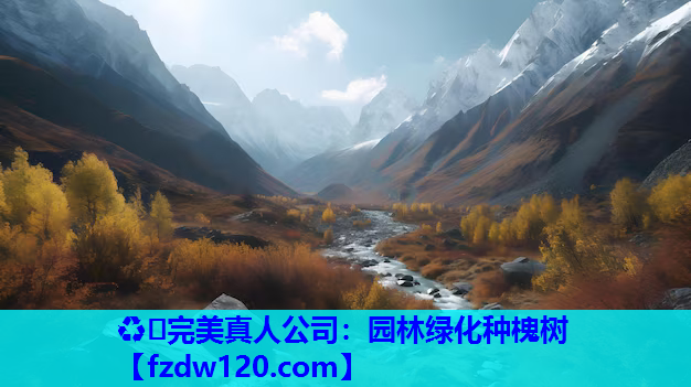 ♻️完美真人公司：园林绿化种槐树