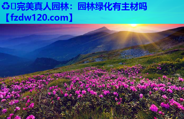 园林绿化有主材吗