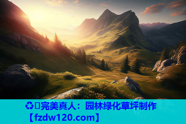 园林绿化草坪制作