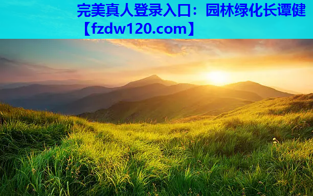 园林绿化长谭健