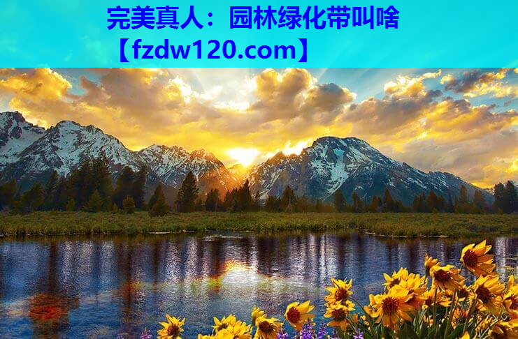 园林绿化带叫啥