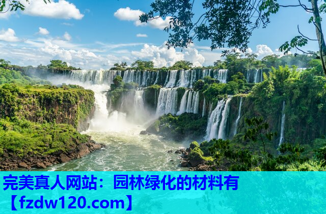 园林绿化的材料有