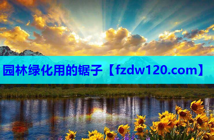园林绿化用的锯子