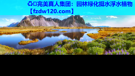 园林绿化挺水浮水植物